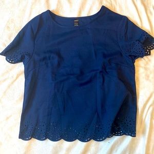 SHEIN Navy Blouse - Medium